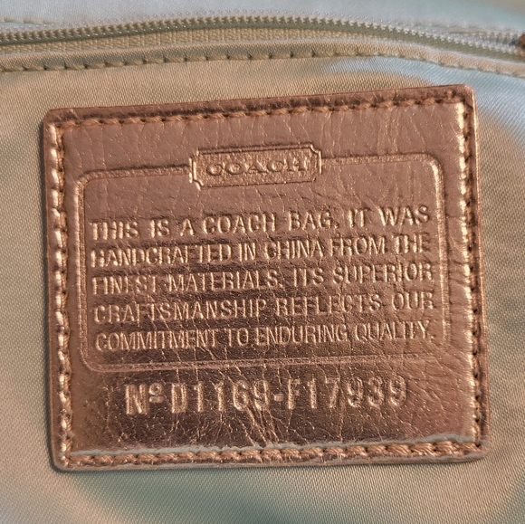 Coach Signature Poppy Applique Backpack Rare Limited Edition F17939 - Picture 7 of 16